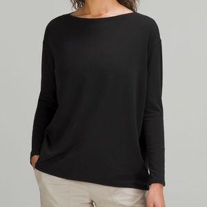 Lululemmon back in action long sleeve shirt